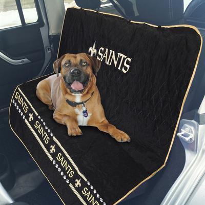 Show full view: Pets First NFL Car Seat Cover, New Orleans Saints slide 2 of 5