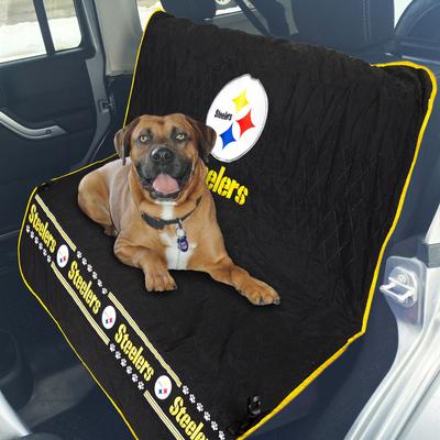 Show full view: Pets First NFL Car Seat Cover, Pittsburgh Steelers slide 3 of 6