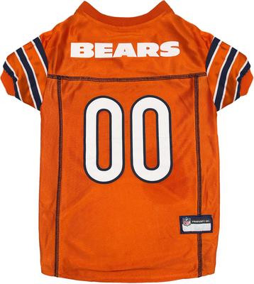 Show full view: Pets First NFL Chicago Bears Color Rush Dog & Cat Jersey, Small slide 1 of 6