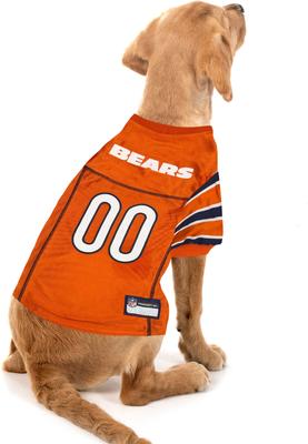 Show full view: Pets First NFL Chicago Bears Color Rush Dog & Cat Jersey, X-Large slide 4 of 6