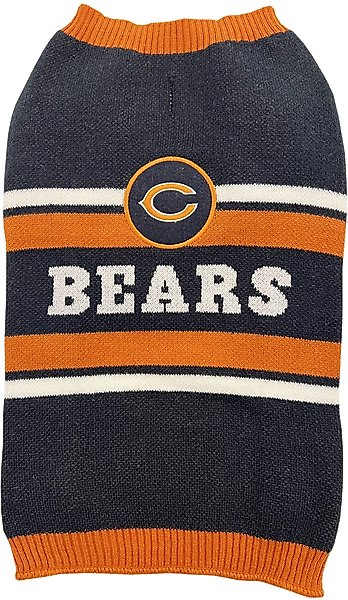 Show full view: Pets First NFL Chicago Bears Dog & Cat Sweater, Large slide 1 of 6