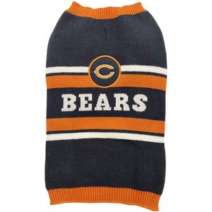 Pets First NFL Chicago Bears Dog & Cat Sweater, Large