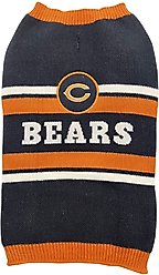 Pets First NFL Chicago Bears Dog & Cat Sweater, Medium