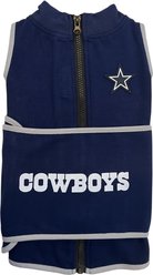 Pets First NFL Dallas Cowboys Dog & Cat Soothing Solution Vest, Small