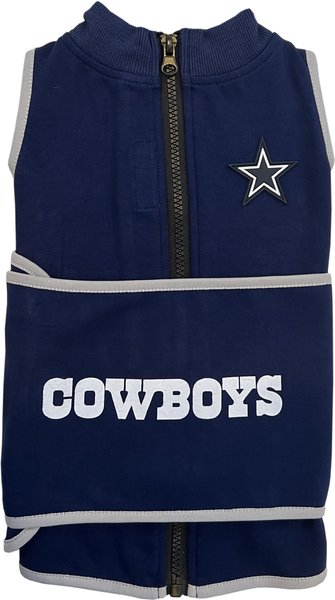 Show full view: Pets First NFL Dallas Cowboys Dog & Cat Soothing Solution Vest, Small slide 1 of 5