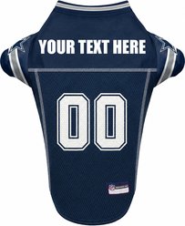 Pets First NFL Personalized Dog Jersey, Dallas Cowboys, Medium