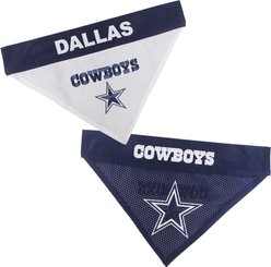 Pets First NFL Dallas Cowboys Reversible Dog & Cat Bandana, XX-Large