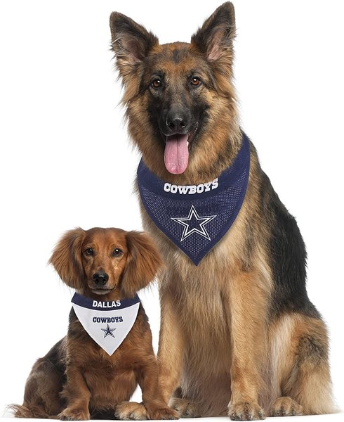Show full view: Pets First NFL Dallas Cowboys Reversible Dog & Cat Bandana, XX-Large slide 5 of 5