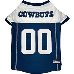 Pets First NFL Dallas Cowboys Throwback Dog & Cat Jersey, Large