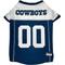 Show in main carousel: Pets First NFL Dallas Cowboys Throwback Dog & Cat Jersey, X-Large slide 1 of 6
