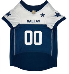 Pets First NFL Dallas Cowboys Throwback Dog & Cat Jersey, X-Small slide 2 of 5