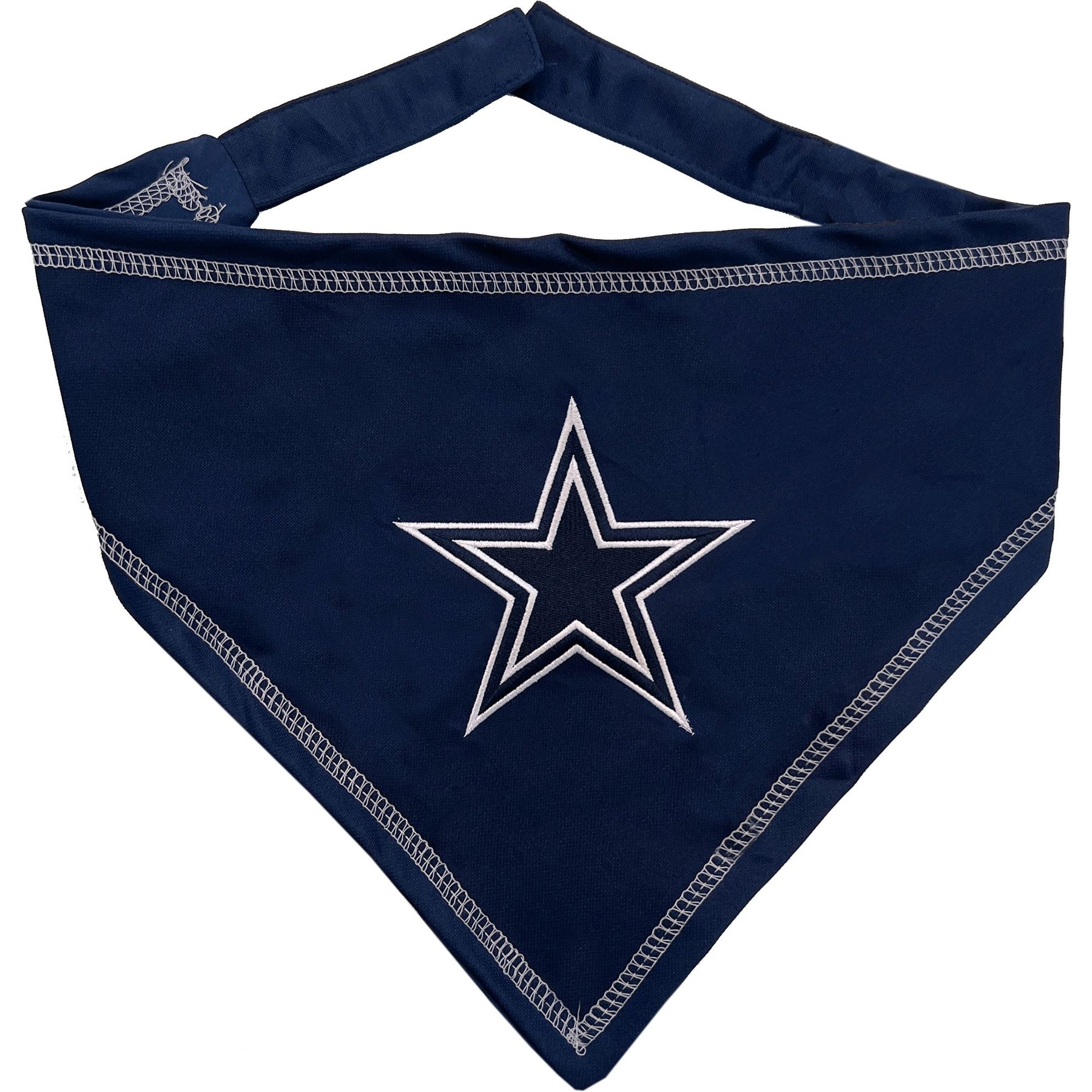 Pets First NFL Tie Around Dog & Cat Bandana, Dallas Cowboys, Large/X-Large