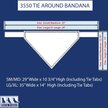 Show in main carousel: Pets First NFL Dallas Cowboys Tie Around Dog & Cat Bandana, Large/X-Large slide 4 of 6