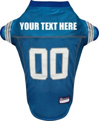 Pets First NFL Personalized Dog Jersey, Detroit Lions, X-Small