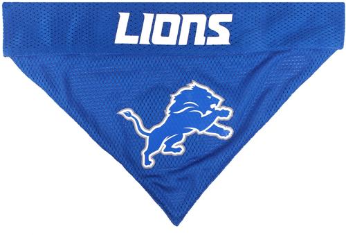 Show full view: Pets First NFL Detroit Lions Reversible Dog & Cat Bandana, XX-Large slide 3 of 5