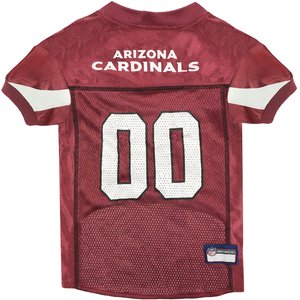 Pets First NFL Dog & Cat Jersey, Arizona Cardinals, Large