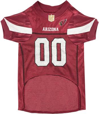 Show full view: Pets First NFL Dog & Cat Jersey, Arizona Cardinals, Large slide 3 of 6