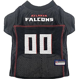 Pets First NFL Dog & Cat Jersey, Atlanta Falcons, Large