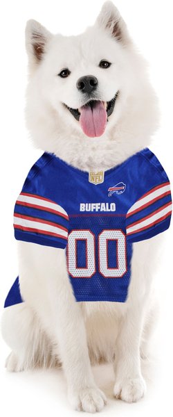 Show full view: Pets First NFL Dog & Cat Jersey, Buffalo Bills, Large slide 5 of 6