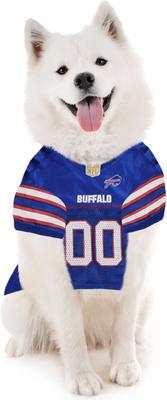 Show full view: Pets First NFL Dog & Cat Jersey, Buffalo Bills, Small slide 6 of 7