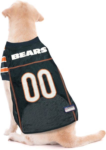 Show full view: Pets First NFL Dog & Cat Jersey, Chicago Bears, XX-Large slide 3 of 5