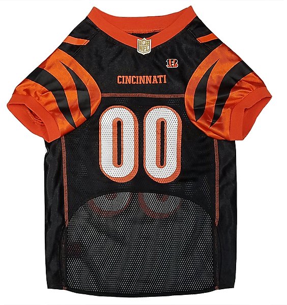 Show full view: Pets First NFL Dog & Cat Jersey, Cincinnati Bengals, XX-Large slide 3 of 6