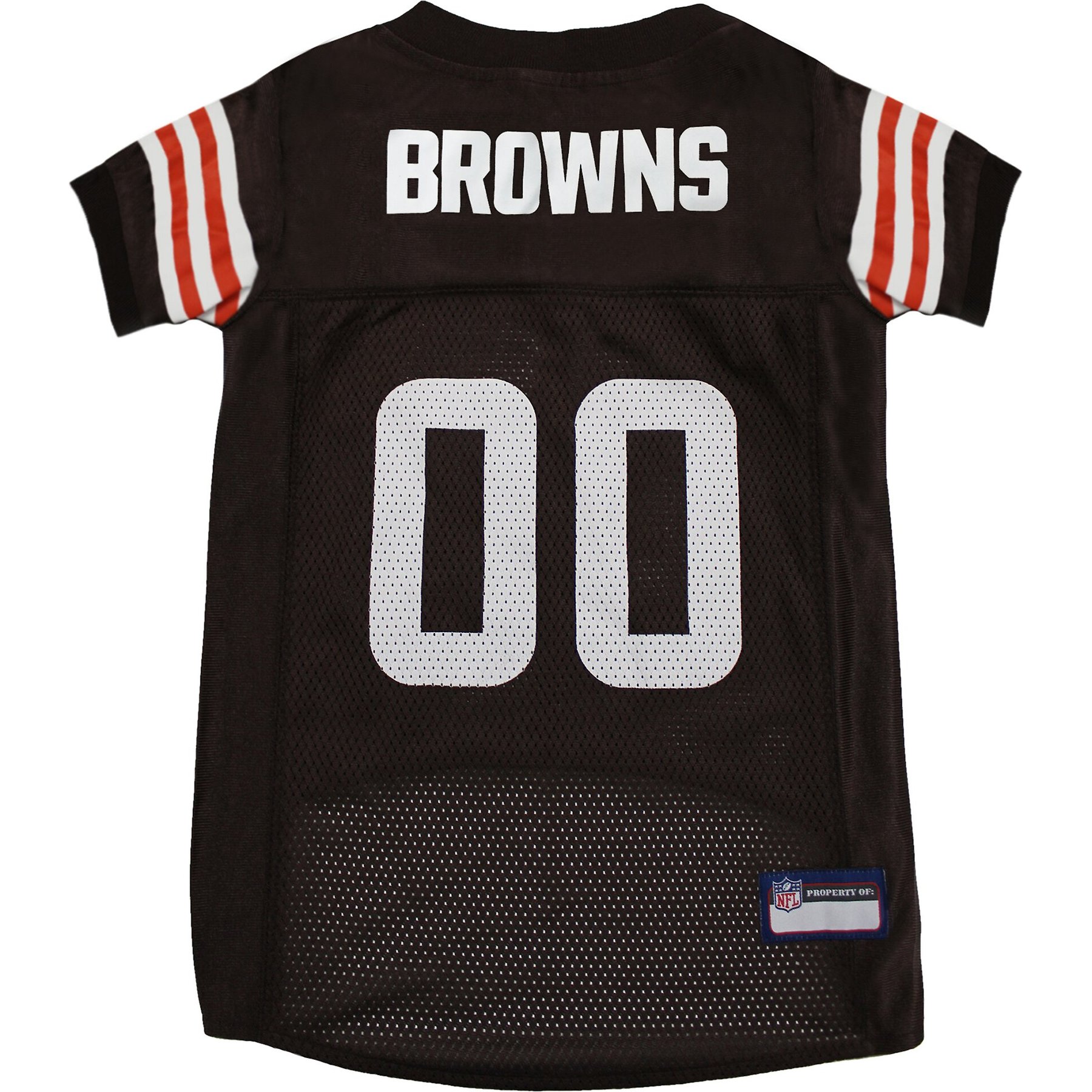 Pets First NFL Dog & Cat Jersey, Cleveland Browns, X-Large