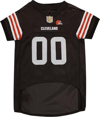 Show full view: Pets First NFL Dog & Cat Jersey, Cleveland Browns, X-Large slide 4 of 7