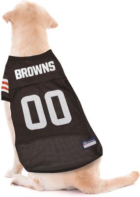 Show full view: Pets First NFL Dog & Cat Jersey, Cleveland Browns, X-Large slide 5 of 7