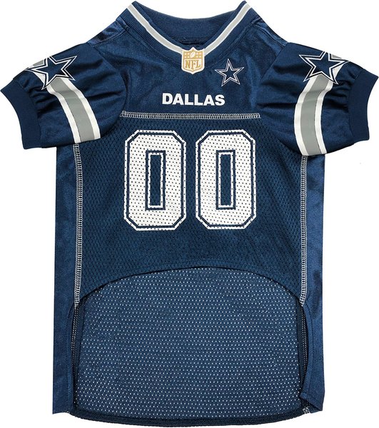Show full view: Pets First NFL Dog & Cat Jersey, Dallas Cowboys, 3X-Large slide 2 of 5