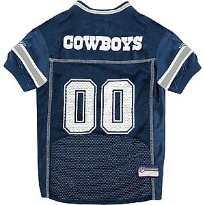 Pets First NFL Dog & Cat Raglan Jersey, Dallas Cowboys