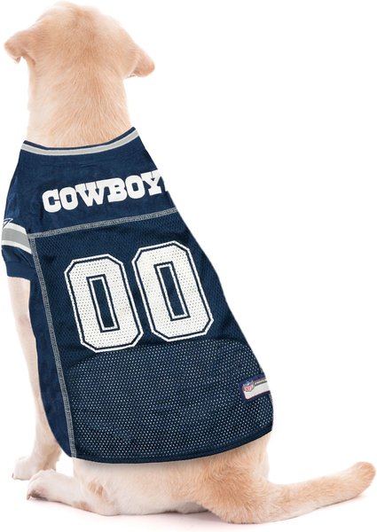 Show full view: Pets First NFL Dog & Cat Jersey, Dallas Cowboys, XX-Large slide 3 of 5