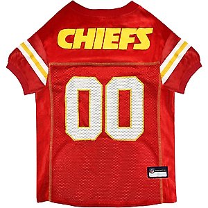 Pets First NFL Dog & Cat Jersey, Kansas City Chiefs, Small