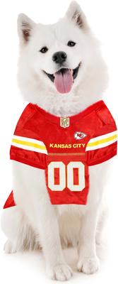 Show full view: Pets First NFL Dog & Cat Jersey, Kansas City Chiefs, Small slide 5 of 6