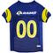 Show in main carousel: Pets First NFL Dog & Cat Jersey, Los Angeles Rams, Medium slide 1 of 6