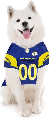 Show full view: Pets First NFL Dog & Cat Jersey, Los Angeles Rams, Small slide 4 of 5