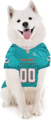 Show full view: Pets First NFL Dog & Cat Jersey, Miami Dolphins, Large slide 4 of 5