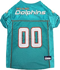 Pets First NFL Dog & Cat Jersey, Miami Dolphins, Medium