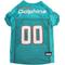 Show in main carousel: Pets First NFL Dog & Cat Jersey, Miami Dolphins, X-Large slide 1 of 5