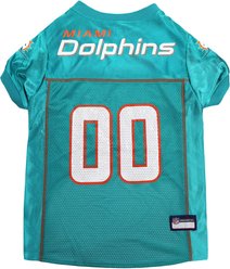 Pets First NFL Dog & Cat Jersey, Miami Dolphins, XX-Large