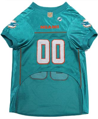 Show full view: Pets First NFL Dog & Cat Jersey, Miami Dolphins, XX-Large slide 3 of 5