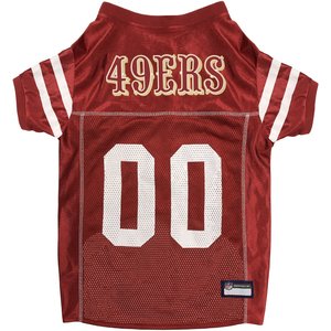 Pets First NFL Dog & Cat Jersey, San Francisco 49ers, Small