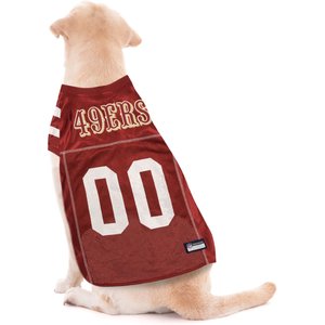 Pets First NFL Dog & Cat Jersey, San Francisco 49ers, Small
