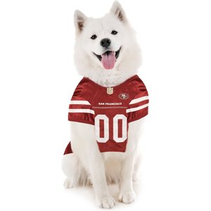Pets First NFL Dog & Cat Jersey, San Francisco 49ers, Small