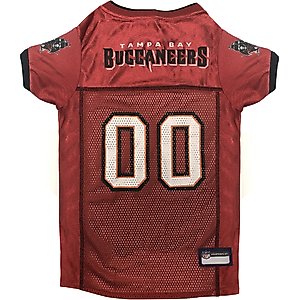 Pets First NFL Dog & Cat Jersey, Tampa Bay Buccaneers, Medium