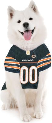 Show full view: Pets First NFL Dog & Cat Mesh Jersey, Chicago Bears, X-Small slide 5 of 7