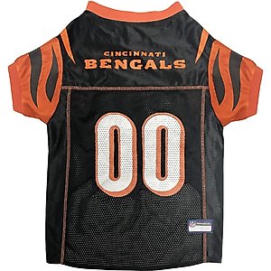 Pets First NFL Dog & Cat Mesh Jersey, Cincinnati Bengals, X-Small