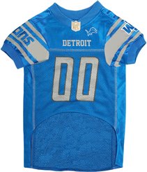 Pets First NFL Dog & Cat Mesh Jersey, Detroit Lions, Small slide 2 of 4
