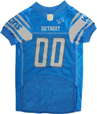 Show full view: Pets First NFL Dog & Cat Mesh Jersey, Detroit Lions, Small slide 2 of 6