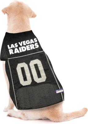 Show full view: Pets First NFL Dog & Cat Mesh Jersey, Las Vegas Raiders, Large slide 4 of 7